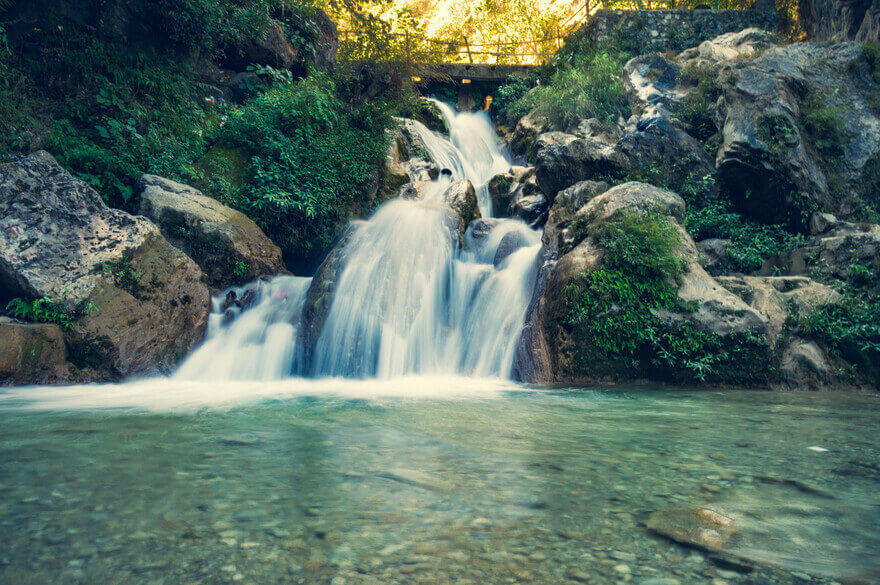 Haridwar India place Waterfall captured